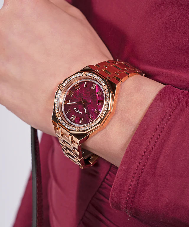 Women's Guess Rose Gold Tone Analog Watch - GW0770L3